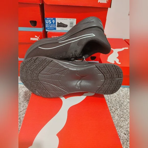 Puma Men's Black Sneakers